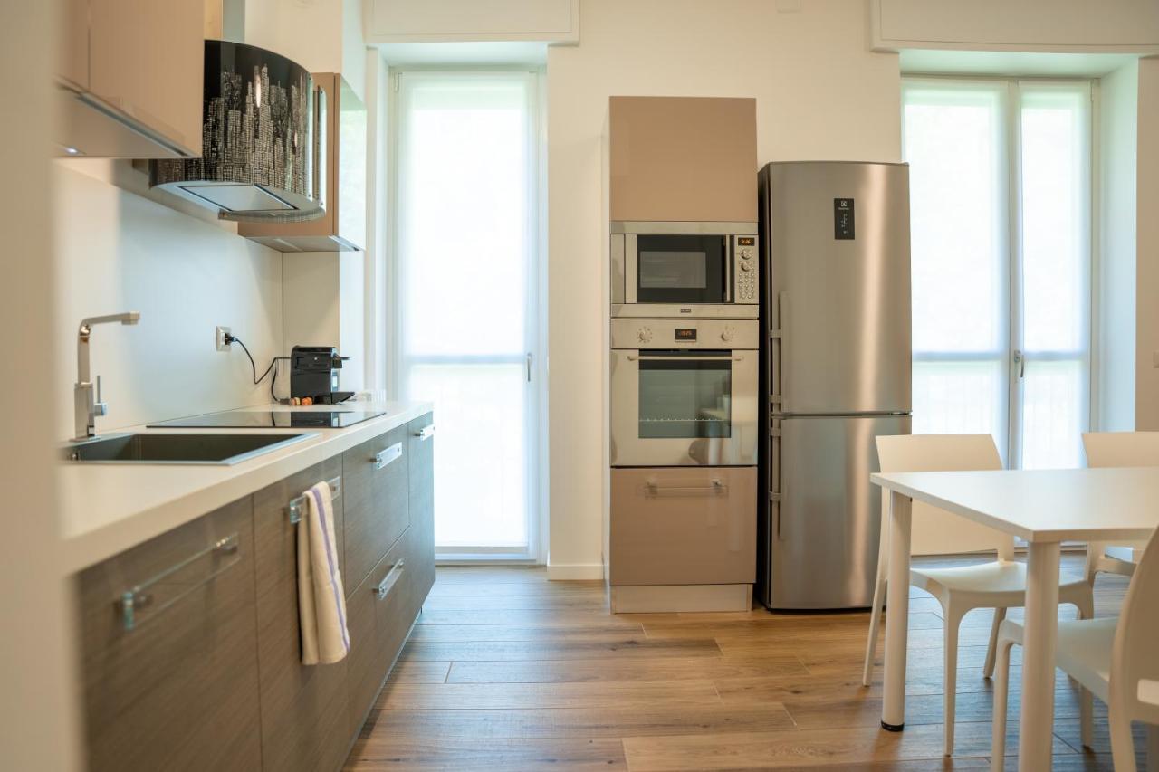 Apartamento 15Min Metro Duomo - Rho Fiera - Skyscraper Kitchen Milán Exterior foto